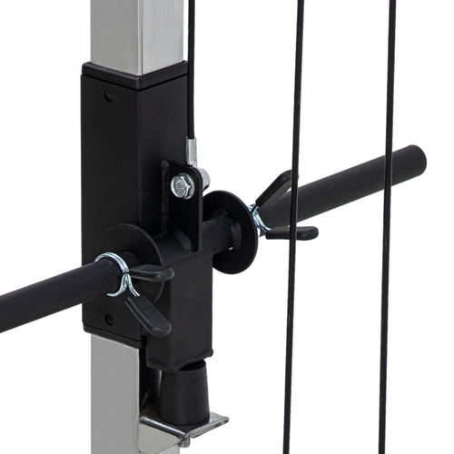 SPORTNOW cable crossover machine for home gym strength training - view 3