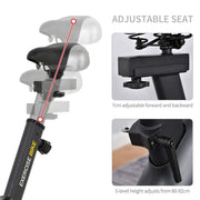 HOMCOM Exercise Bike 10KG Flywheel Cycling - Adjustable Resistance & LCD Display - image 6
