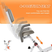 Ultimate Home Fitness Solution: 2-In-1 Exercise Bike with Pulse Sensor - Adjustable & Reliable - image 6