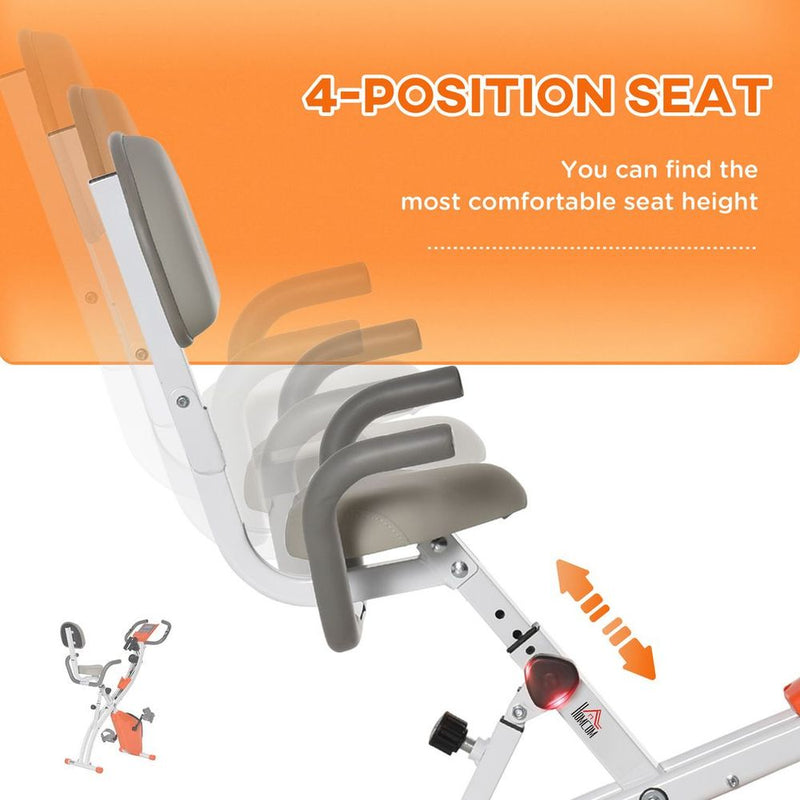 Ultimate Home Fitness Solution: 2-In-1 Exercise Bike with Pulse Sensor - Adjustable & Reliable - image 6