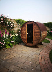 Steam & Oak Gas Barrel Sauna 1.8m (Electric Option) - view 2