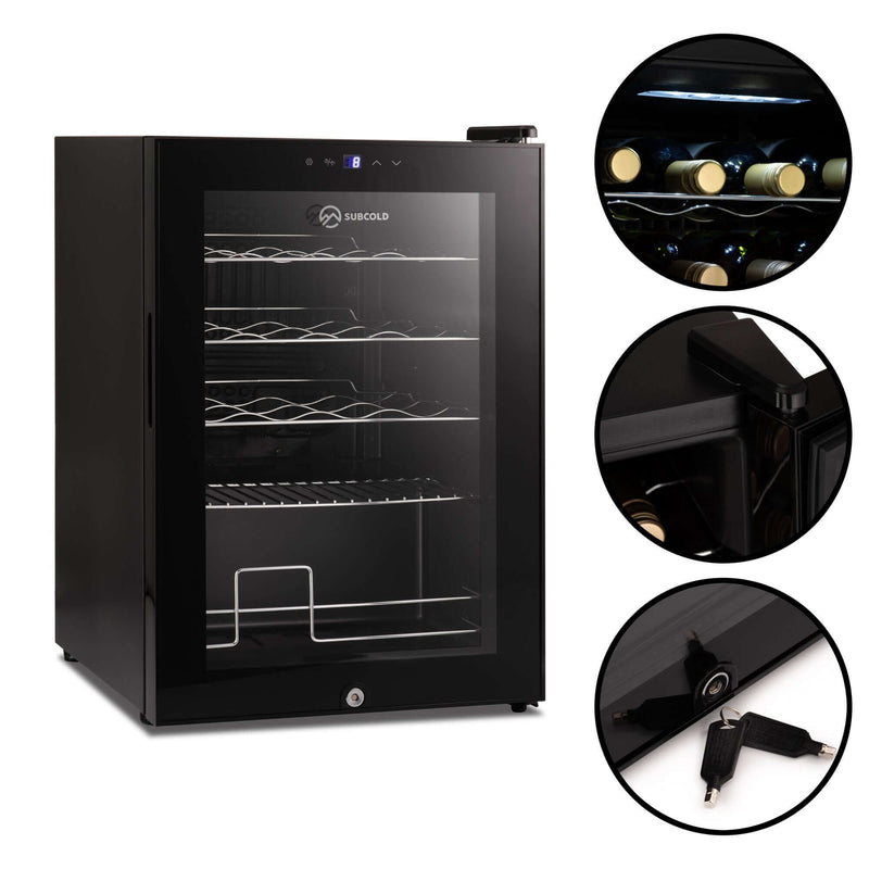 Subcold Viva20 20 bottle LED wine cooler, photo 5