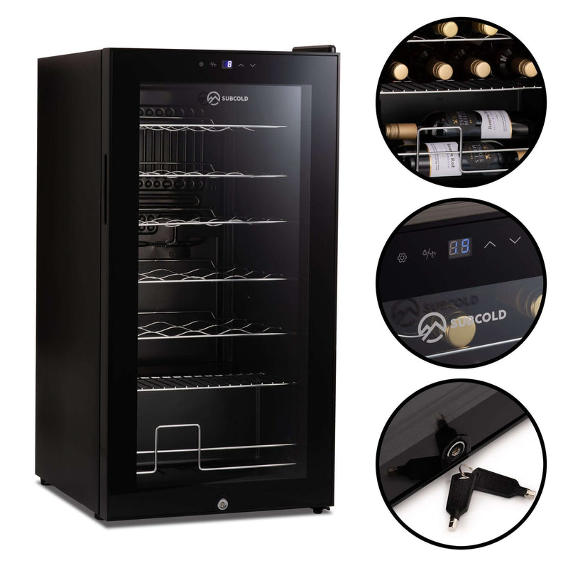 Subcold Viva28 28 bottle LED wine cooler, photo 3