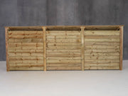 Wooden Log Store W-335cm, H-126cm or 180cm, D-88cm - image 5