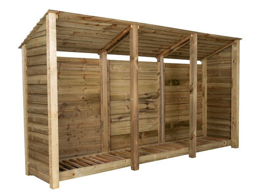 Wooden Log Store