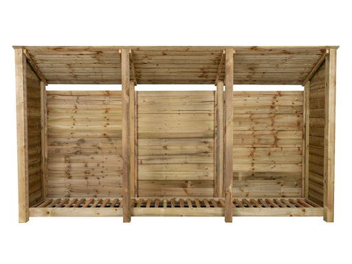 Wooden Log Store