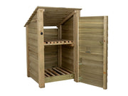 Wooden Log Store 