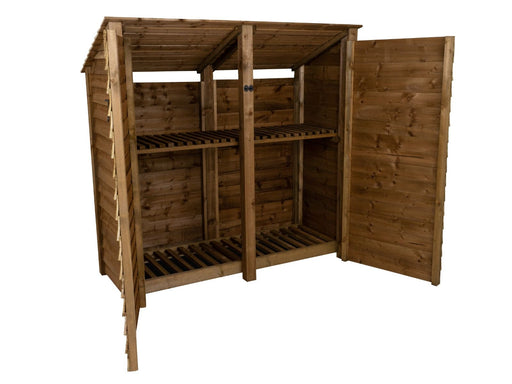 Wooden Log Store 